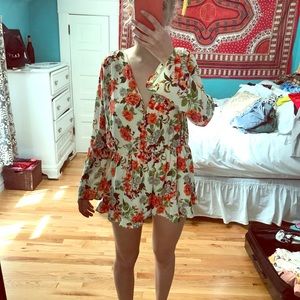 Floral romper
